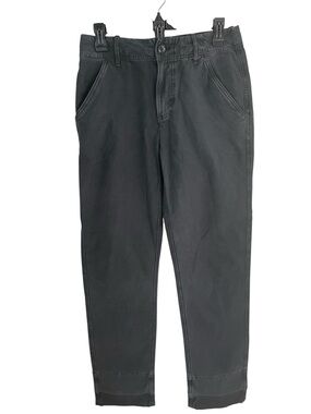 Citizens of Humanity Black Chino Cotton Pants  Classic Tailored Fit Size 26